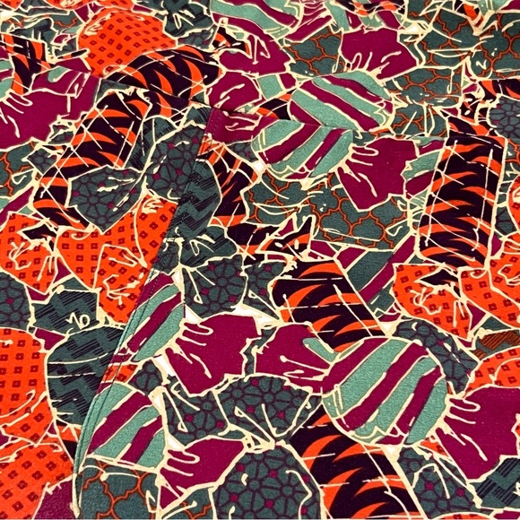 LuLaRoe Candy Leggings One Size - Picture 3 of 8